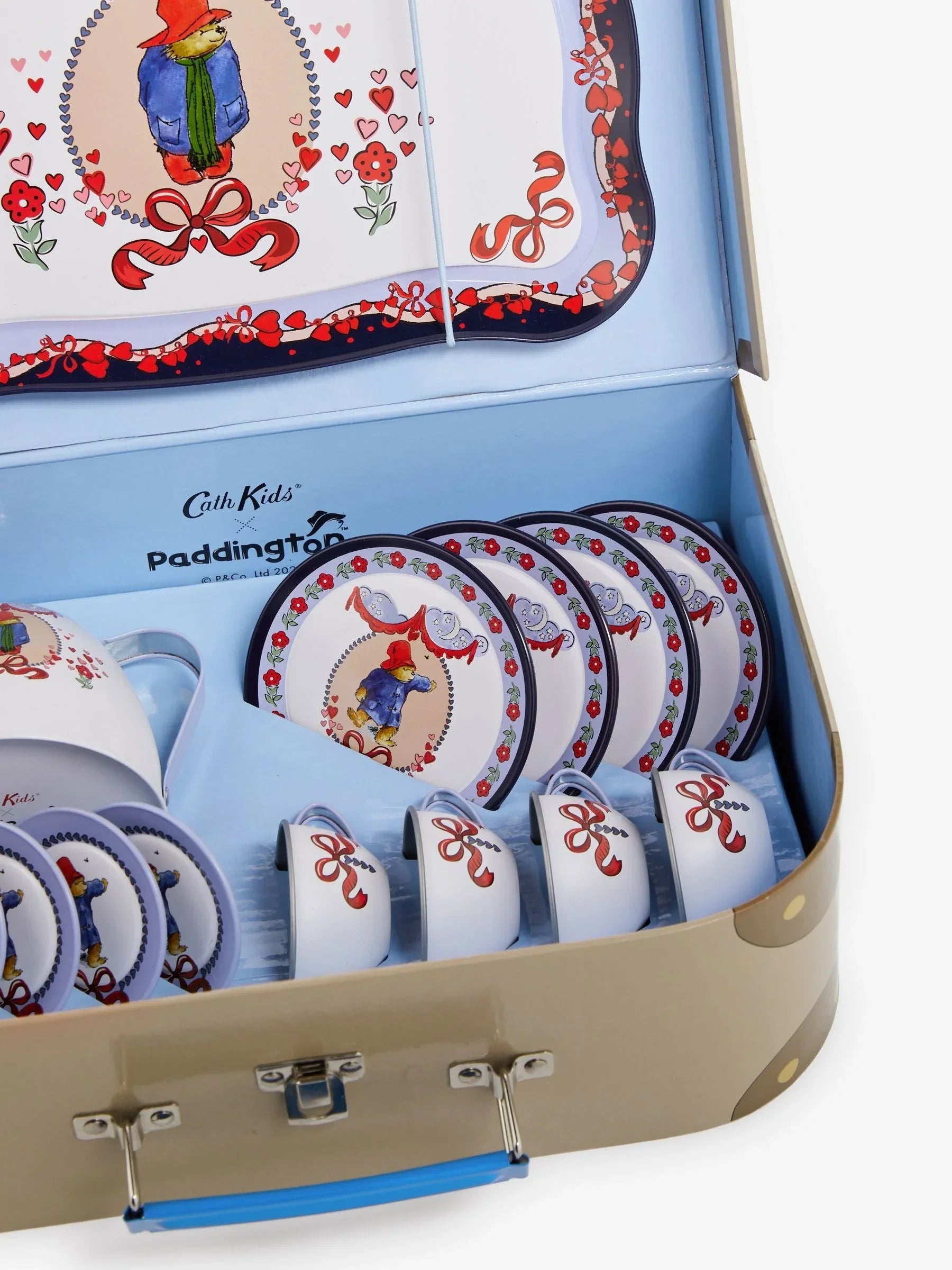 Cath Kidston Paddington Kids Play Tea Set – Blue and Brown