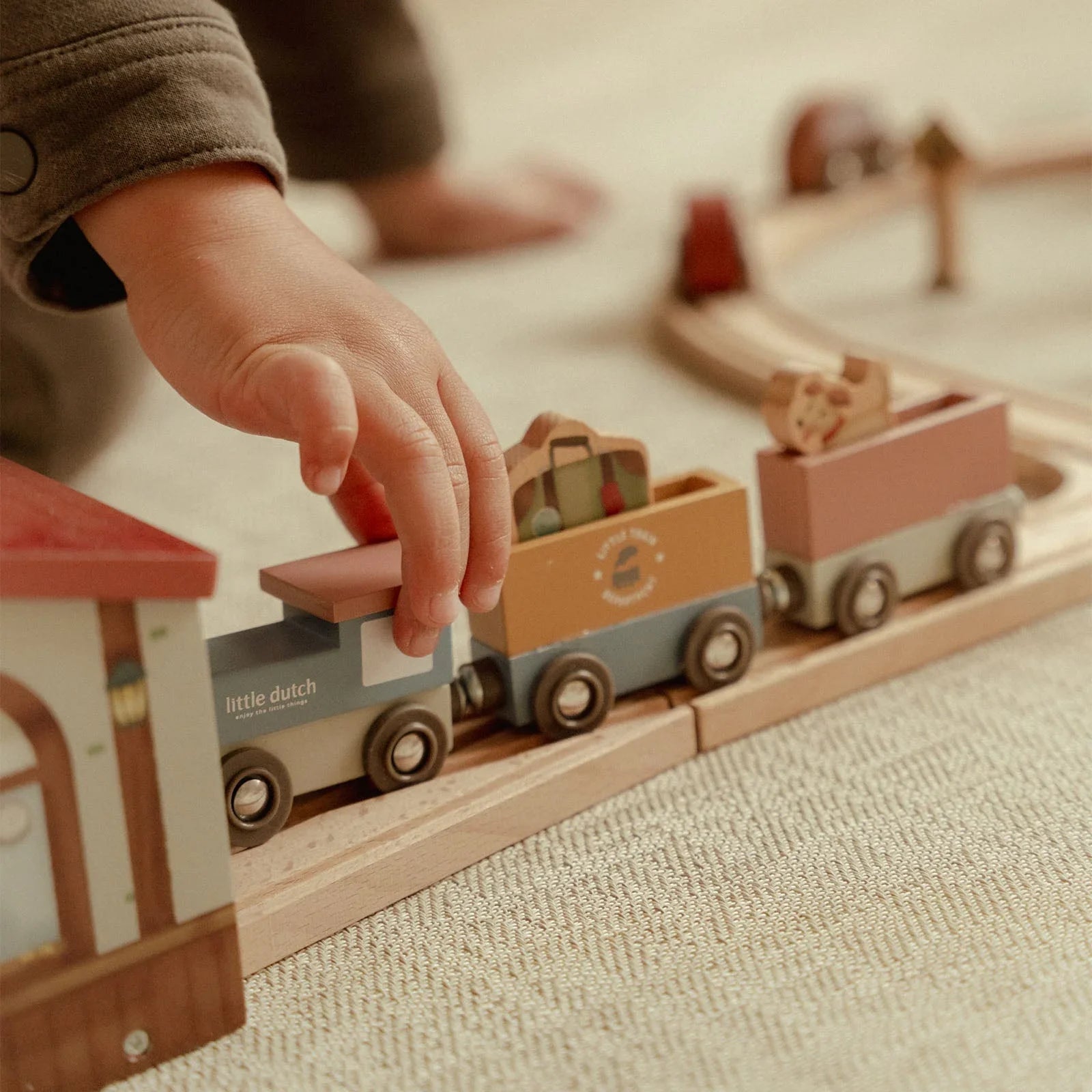 Little Dutch XL Train Track Set